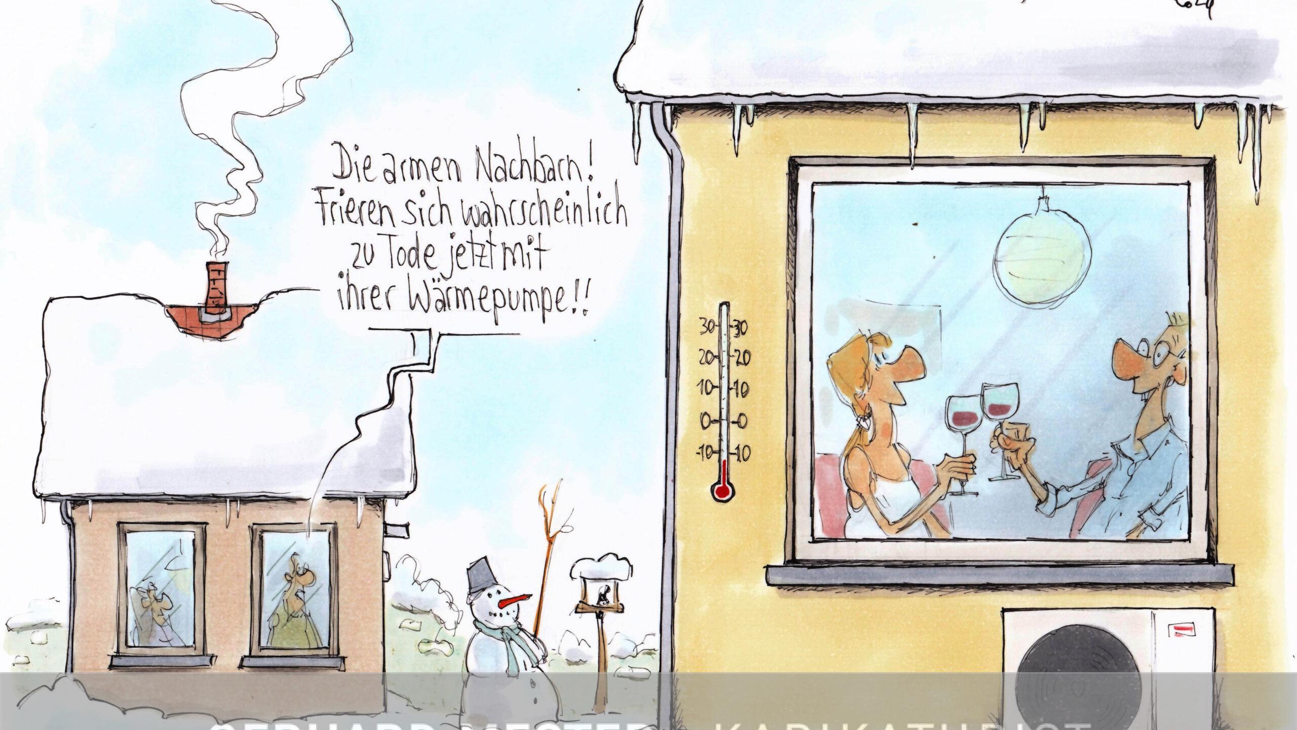 Karikatur Gerhard Mester